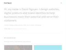 Tablet Screenshot of davidnguyen.net